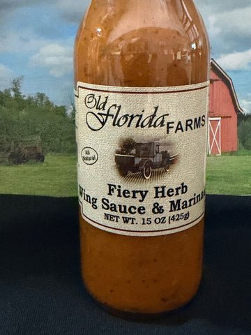 Fiery Herb Wing Sauce - Mr. Leafy