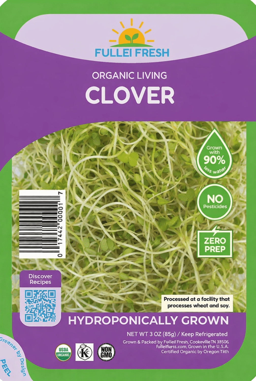 Organic Clover Sprouts – Fresh, Crisp & Nutritious - Mr. Leafy