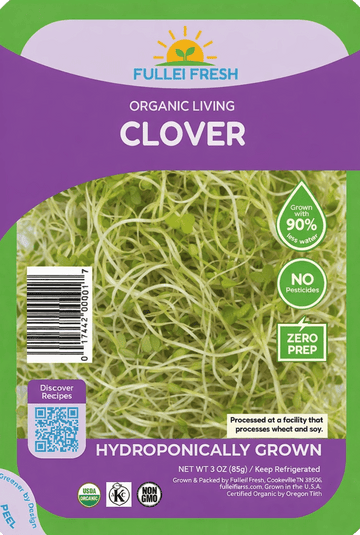 Organic Clover Sprouts – Fresh, Crisp & Nutritious - Mr. Leafy