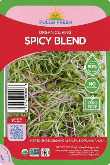 Spicy Sprout Blend – Fresh, Crisp & Flavorful - Mr. Leafy