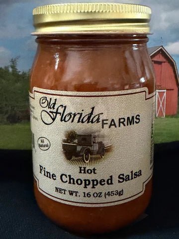 Hot Fine Chopped Salsa - Mr. Leafy