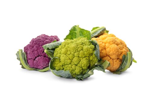 Cauliflower Purple, Green, or Orange depending on season - Mr. Leafy